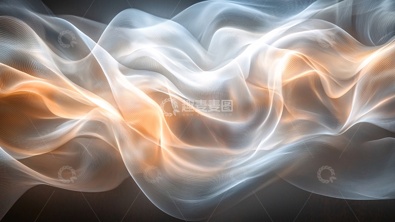 高清大图下载【趣麦麦图】轻柔飘逸的丝绸质感