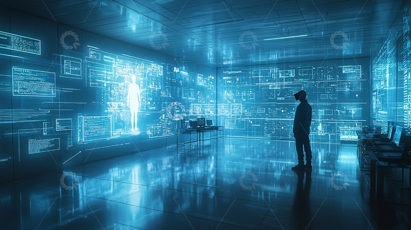 高清大图下载【趣麦麦图】未来科技感场景