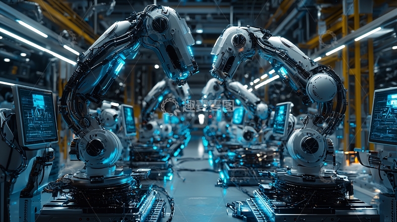 高清大图下载【趣麦麦图】未来工厂