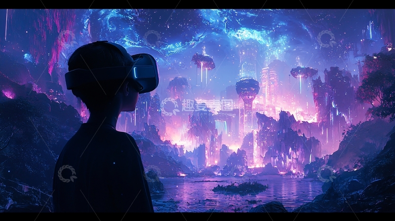 高清大图下载【趣麦麦图】虚拟现实