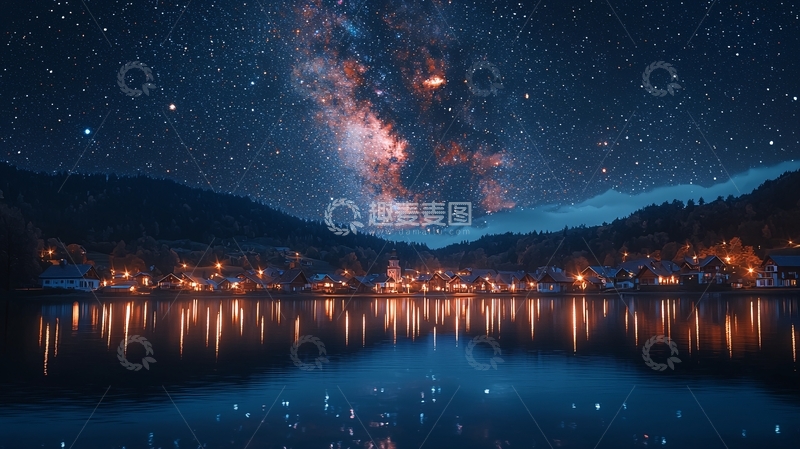 高清大图下载【趣麦麦图】星空夜景