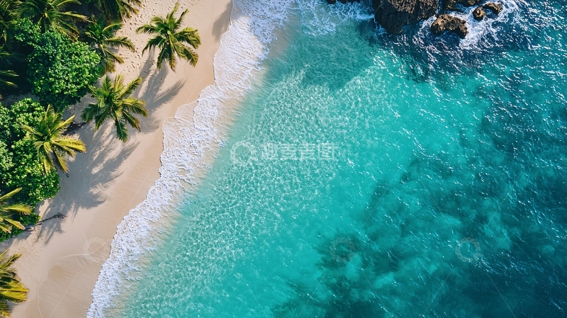 高清大图下载【趣麦麦图】热带海滩