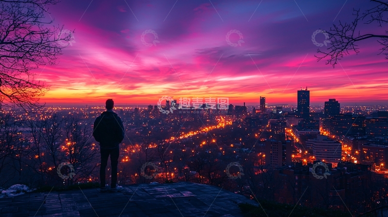 高清大图下载【趣麦麦图】城市夜景51