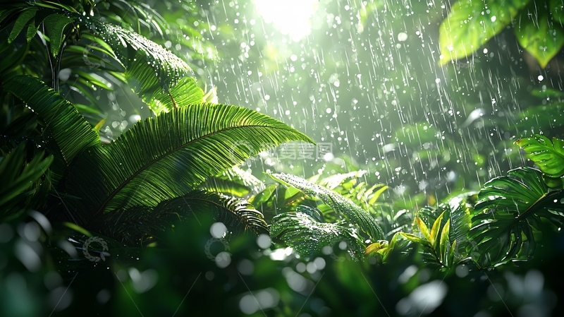 高清大图下载【趣麦麦图】雨林