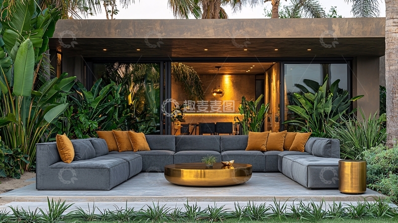 高清大图下载【趣麦麦图】户外休闲区