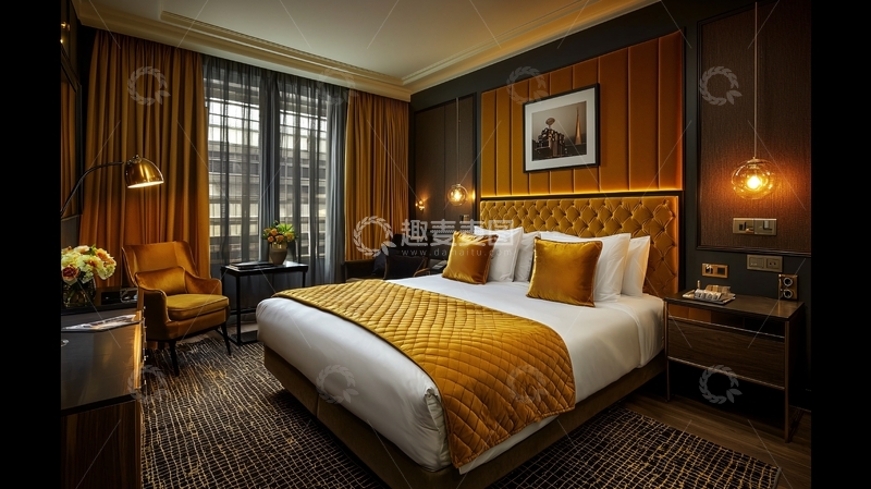 高清大图下载【趣麦麦图】奢华酒店房间