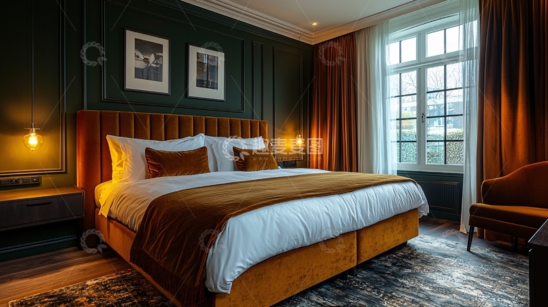 高清大图下载【趣麦麦图】高级酒店客房