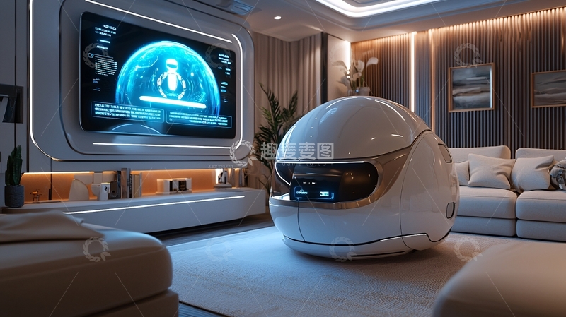 高清大图下载【趣麦麦图】未来科技感家居