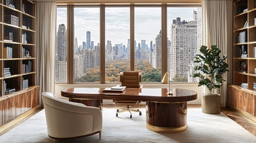 纽约中央公园景观书房