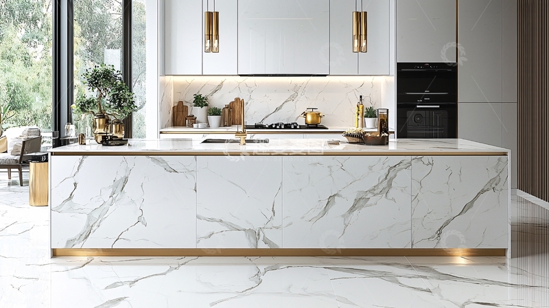 高清大图下载【趣麦麦图】现代轻奢厨房设计