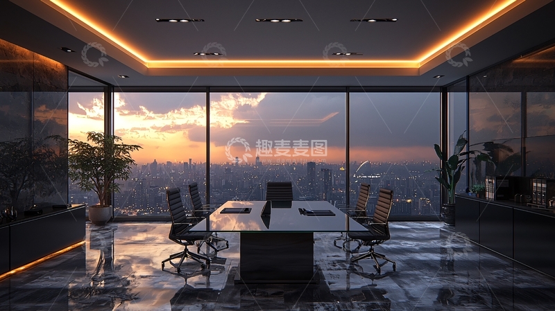 高清大图下载【趣麦麦图】高端商务办公空间