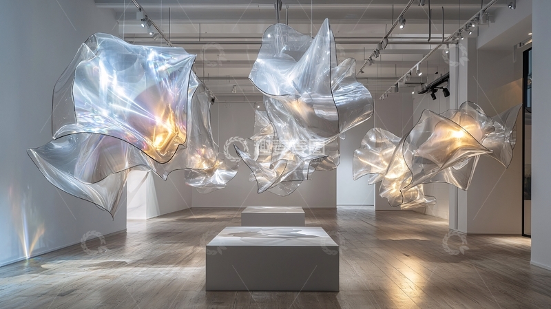 高清大图下载【趣麦麦图】透明雕塑装置艺术