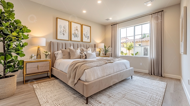 高清大图下载【趣麦麦图】现代简约卧室设计181