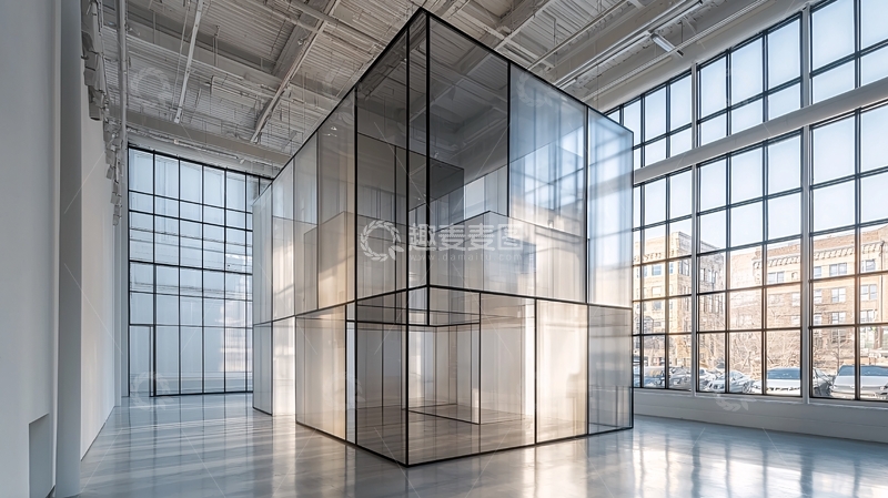 高清大图下载【趣麦麦图】玻璃方盒