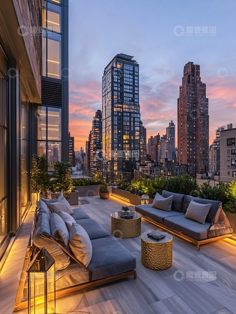 高清大图下载【趣麦麦图】纽约夜景