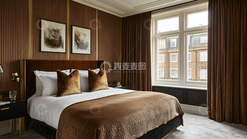 高清大图下载【趣麦麦图】高级酒店卧室