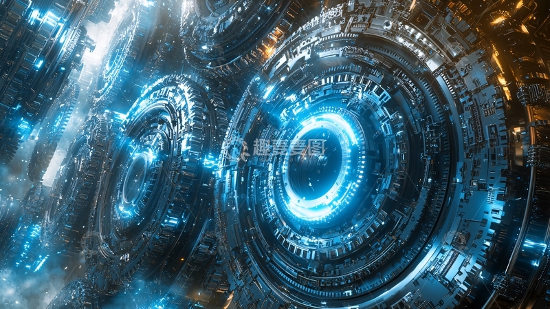 高清大图下载【趣麦麦图】未来科技感