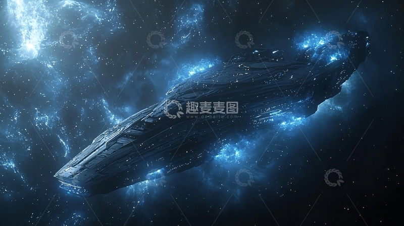 高清大图下载【趣麦麦图】宇宙飞船
