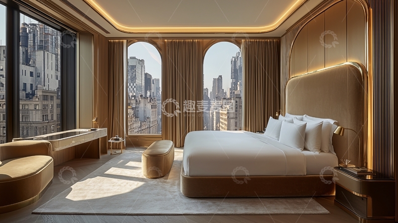 高清大图下载【趣麦麦图】奢华酒店套房