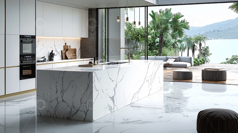 高清大图下载【趣麦麦图】现代极简风格厨房