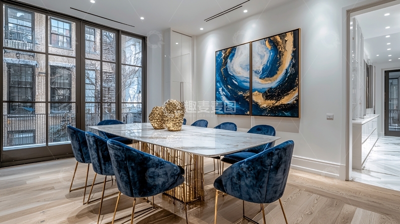 高清大图下载【趣麦麦图】现代简约餐厅