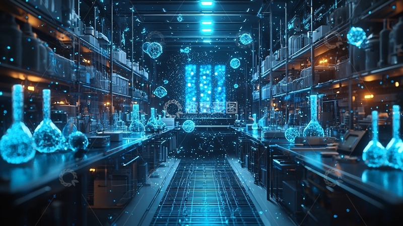 高清大图下载【趣麦麦图】科幻实验室11