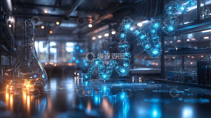 高清大图下载【趣麦麦图】未来科技实验室