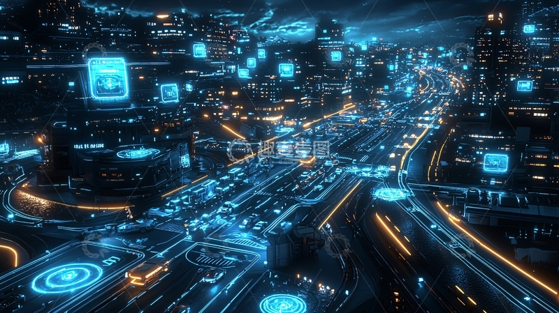 高清大图下载【趣麦麦图】未来科技城市155