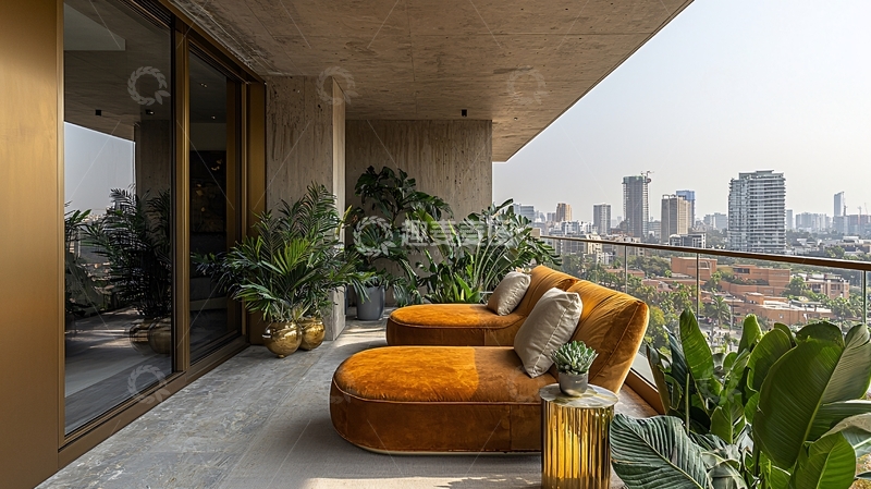 高清大图下载【趣麦麦图】阳台景观