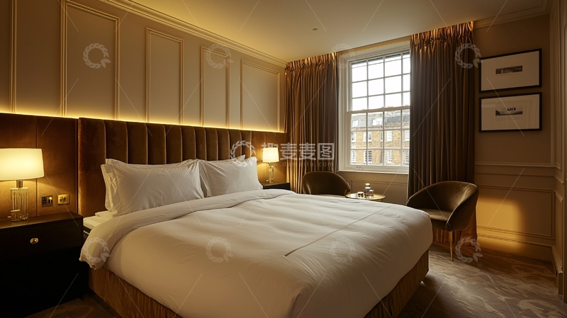 高清大图下载【趣麦麦图】高级酒店卧室
