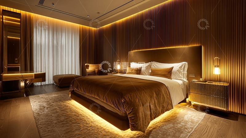 高清大图下载【趣麦麦图】奢华酒店卧室