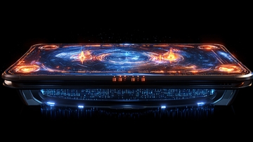 科幻风格能量核心