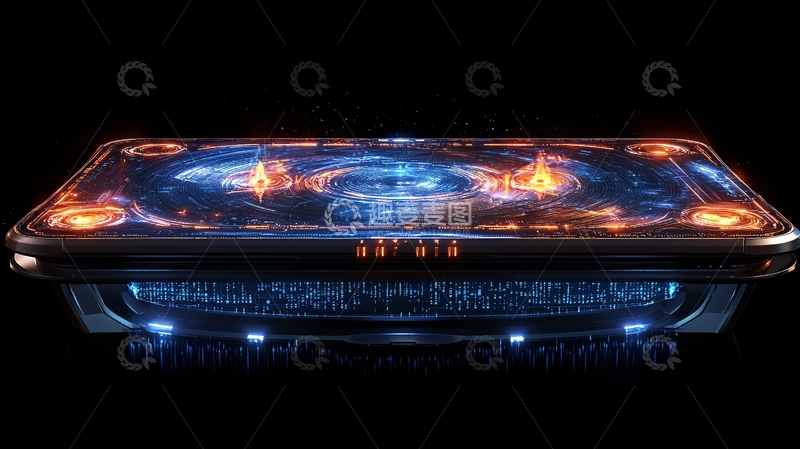 高清大图下载【趣麦麦图】科幻风格能量核心