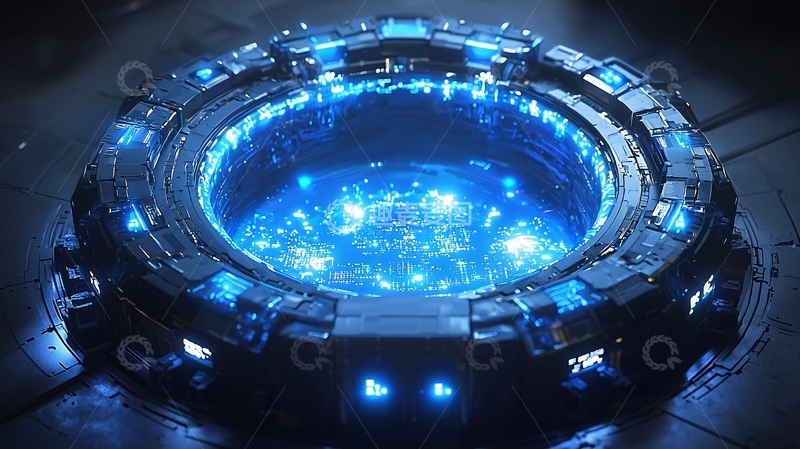 高清大图下载【趣麦麦图】科幻能量核心