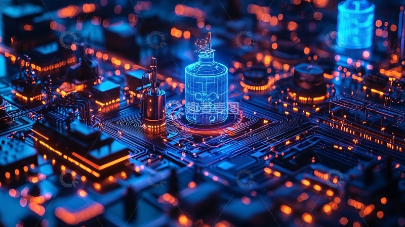 高清大图下载【趣麦麦图】科技感未来城市