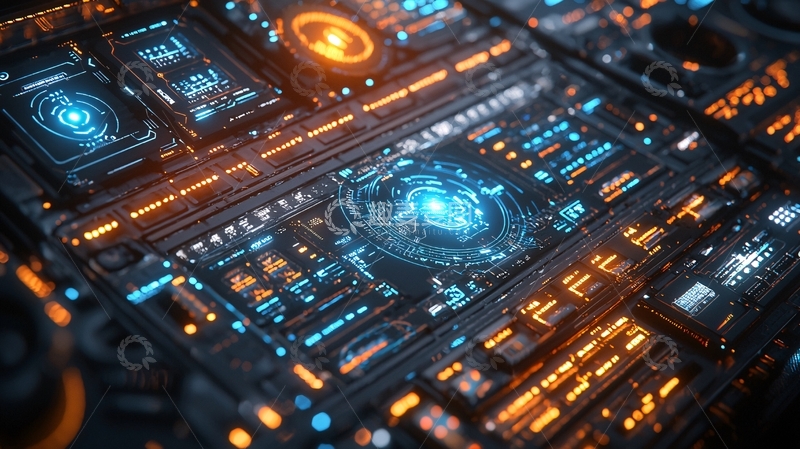 高清大图下载【趣麦麦图】未来科技界面18