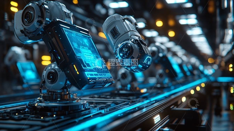 高清大图下载【趣麦麦图】未来工厂