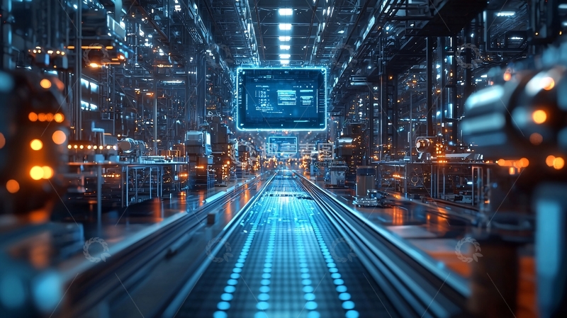 高清大图下载【趣麦麦图】未来科技工厂