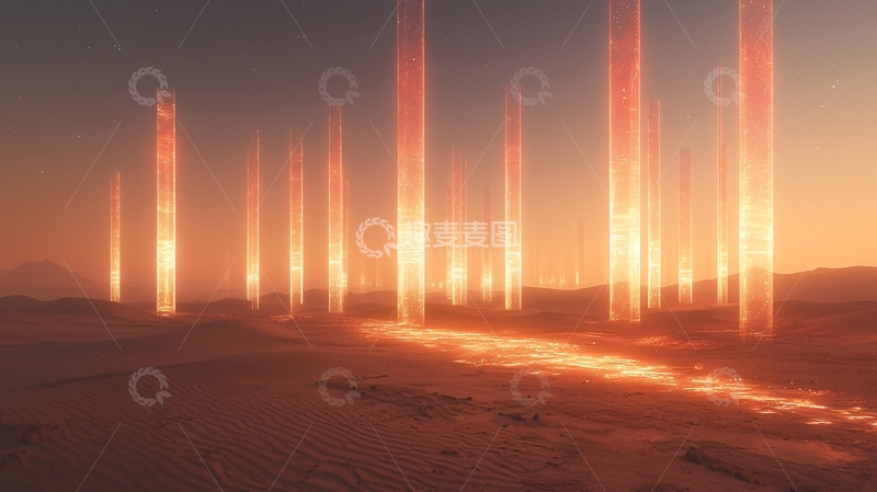 高清大图下载【趣麦麦图】光柱