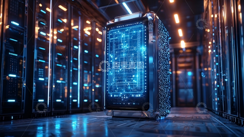 高清大图下载【趣麦麦图】服务器机房