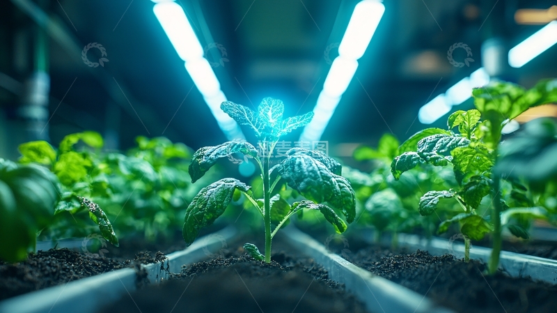 高清大图下载【趣麦麦图】植物工厂