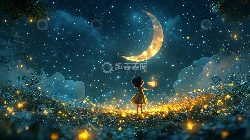 高清大图下载【趣麦麦图】女孩