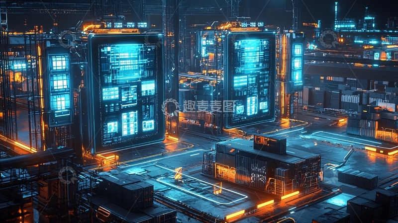 高清大图下载【趣麦麦图】未来科技城市159