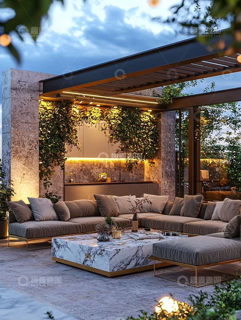 高清大图下载【趣麦麦图】高端户外休闲区