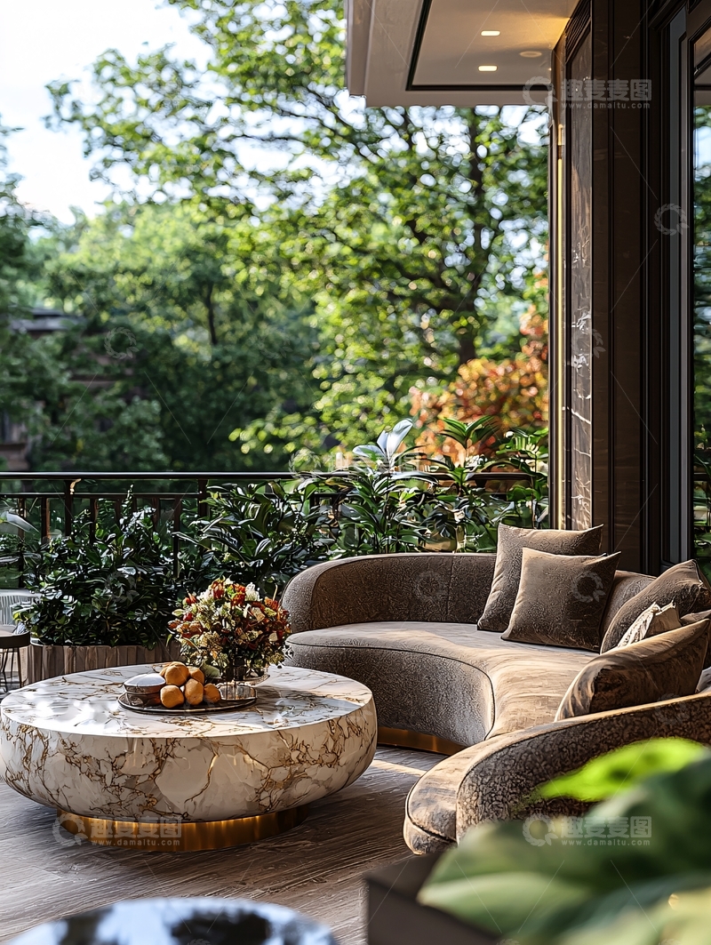 高清大图下载【趣麦麦图】阳台景观