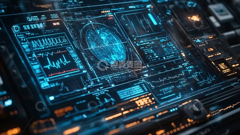 高清大图下载【趣麦麦图】未来科技界面19