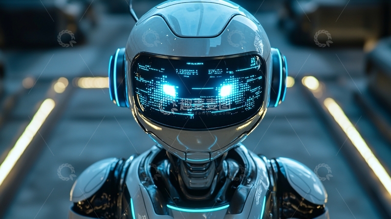 高清大图下载【趣麦麦图】未来机器人