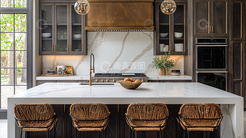 高清大图下载【趣麦麦图】现代风格厨房