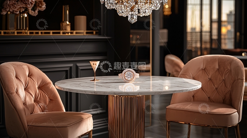 高清大图下载【趣麦麦图】高级餐厅场景