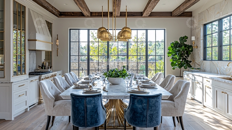 高清大图下载【趣麦麦图】现代简约餐厅设计